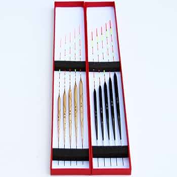 へら　浮きセット FUGEI 羽根 へら 浮き ウキ 6本 セット Y13hn02-60 全長18〜34cm